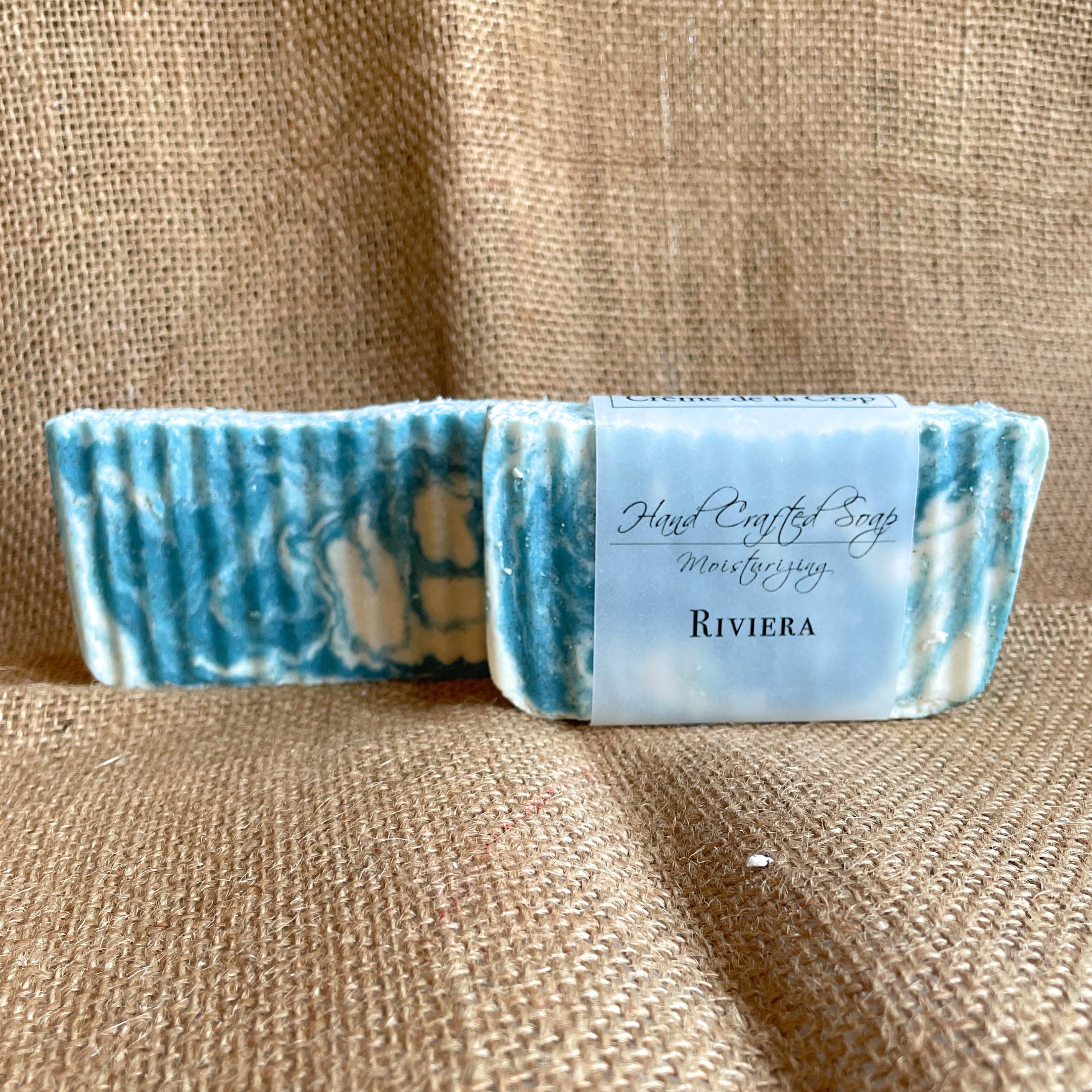 Creme de la Crop Hand Crafted Soap - Riviera (Exfoliating)