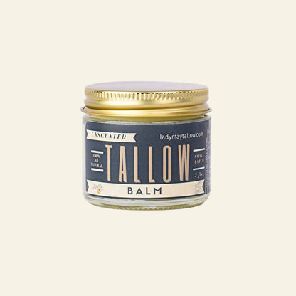 Unscented Tallow Balm – All-Natural Beef Tallow Moisturizer