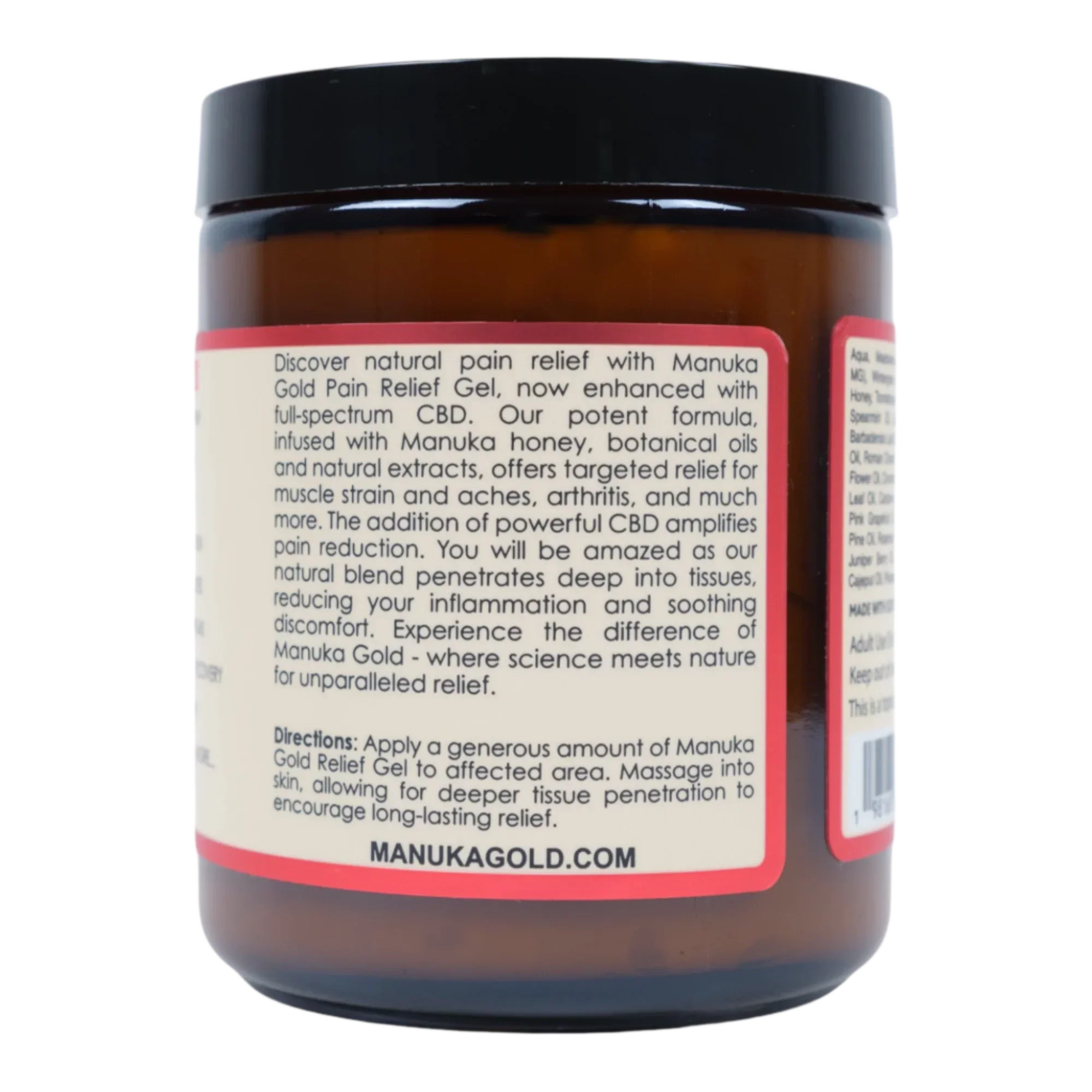 Manuka Comfort Cooling Gel | Aloe &amp; Botanicals (4 oz) - My American Goods