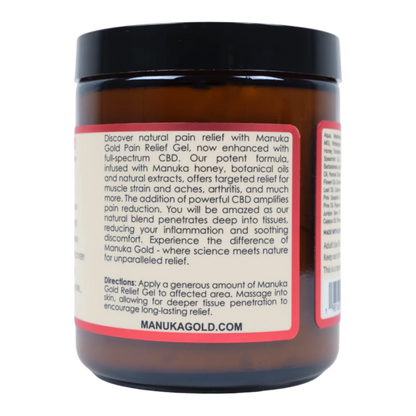 Manuka Comfort Cooling Gel | Aloe &amp; Botanicals (4 oz) - My American Goods