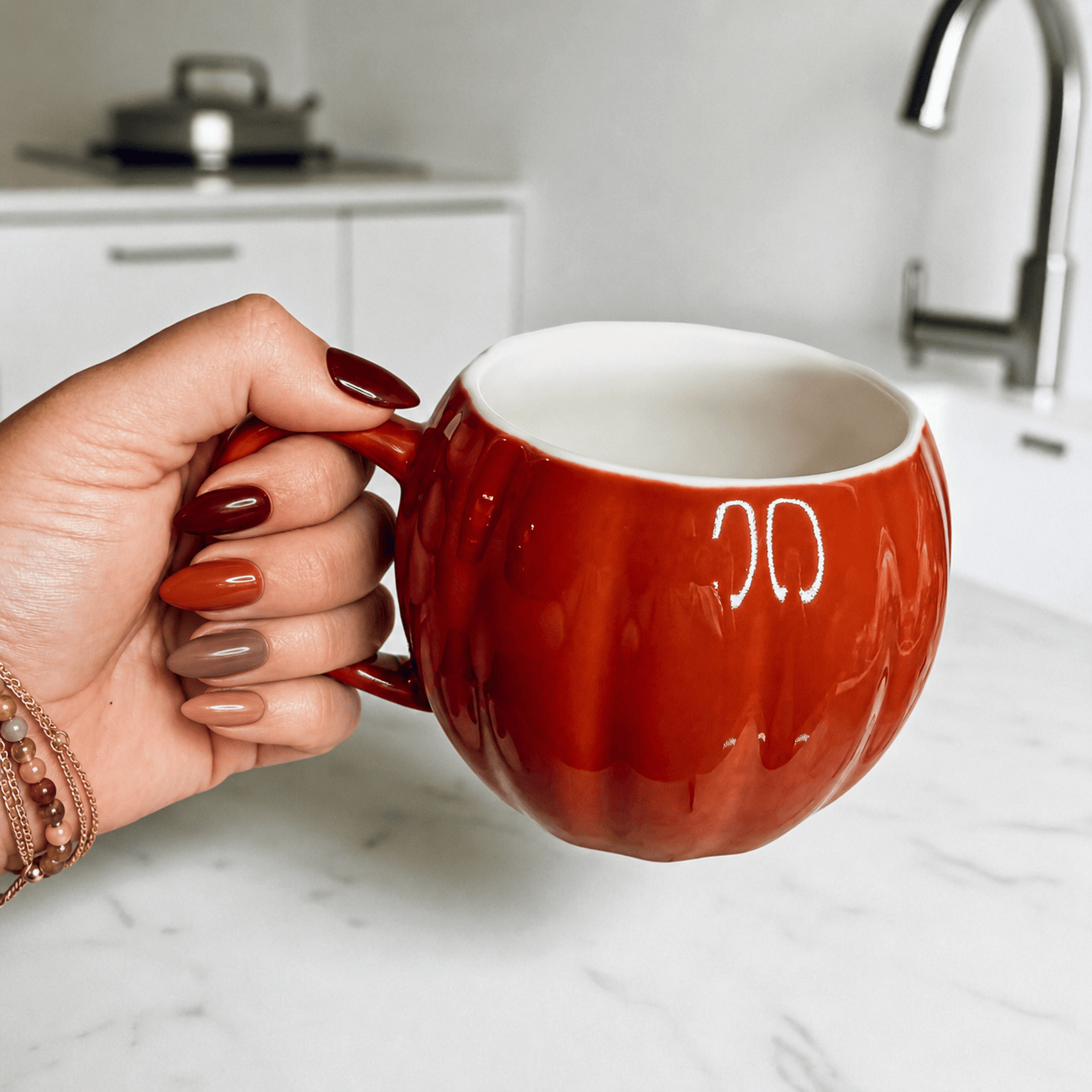 Gia Roma Coffee Mug Pumpkin Mug