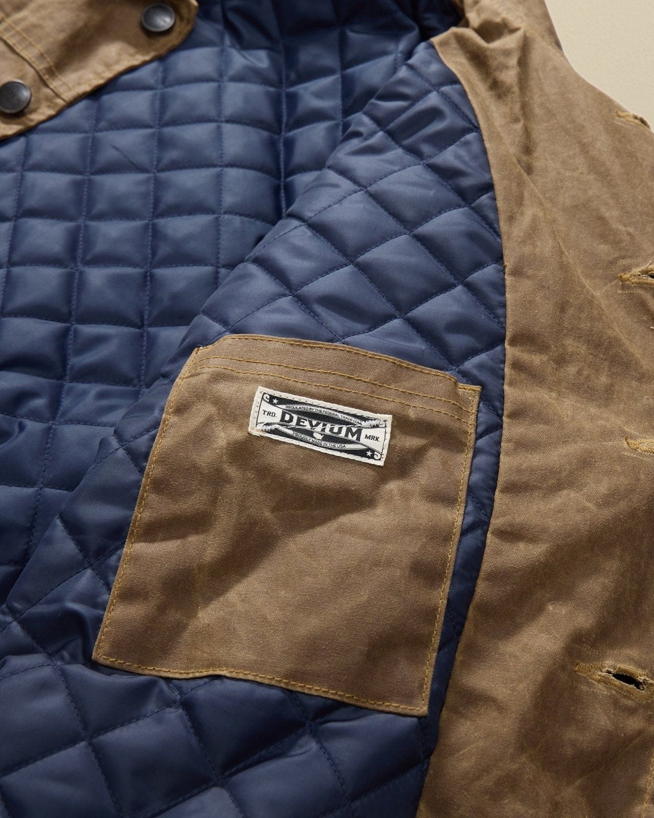 Deadeye Waxed Canvas Trucker Jacket