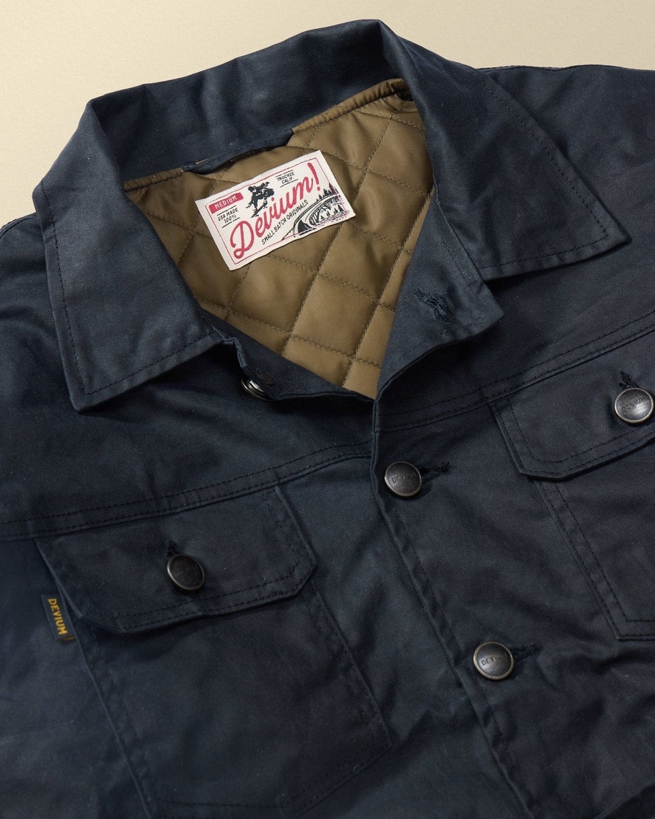 Deadeye Waxed Canvas Trucker Jacket