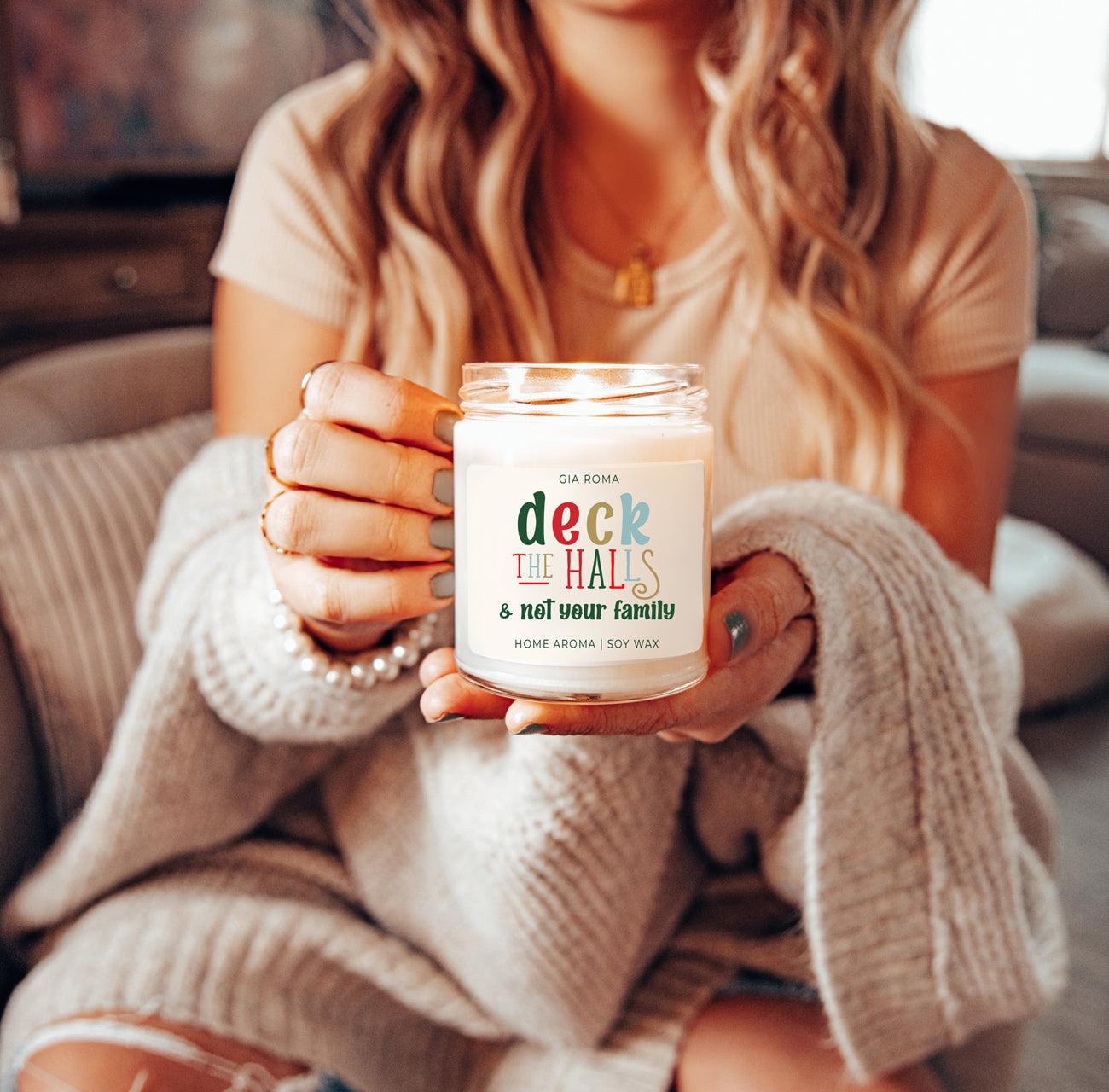Gia Roma Candle Deck The Halls Candle