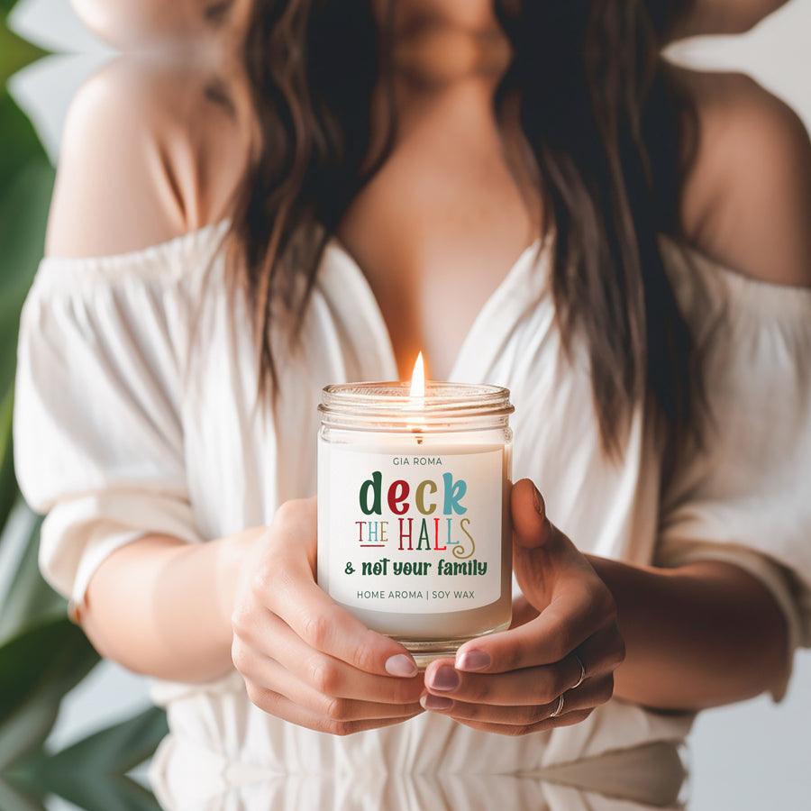 Gia Roma Candle Deck The Halls Candle