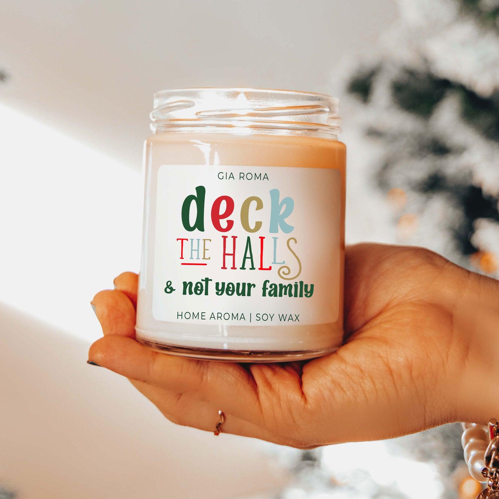 Gia Roma Candle Deck The Halls Candle