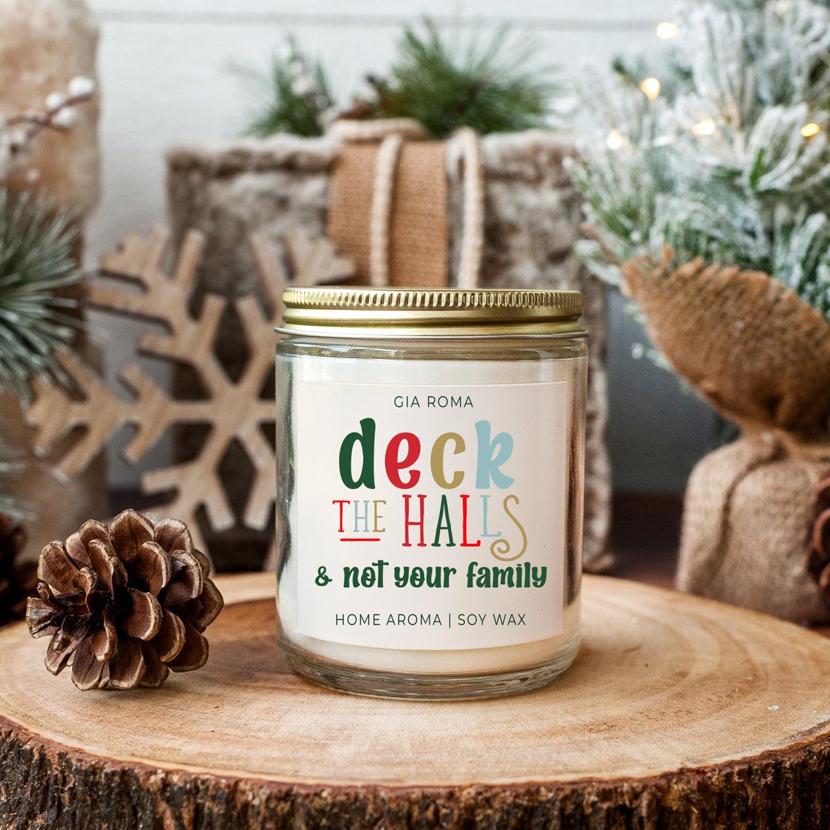 Gia Roma Candle Deck The Halls Candle