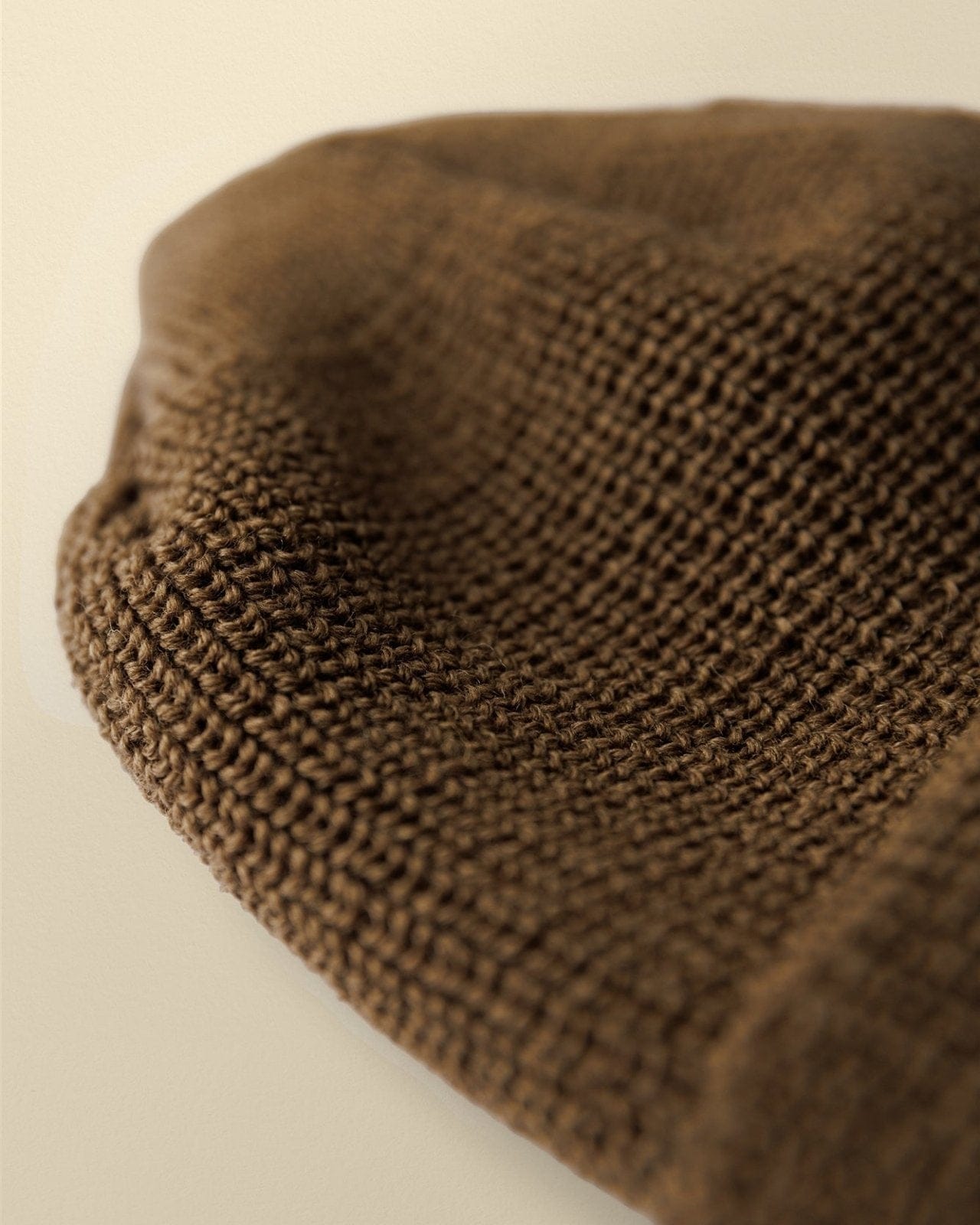 Devium Hats Olive Delaine Merino Wool Beanie