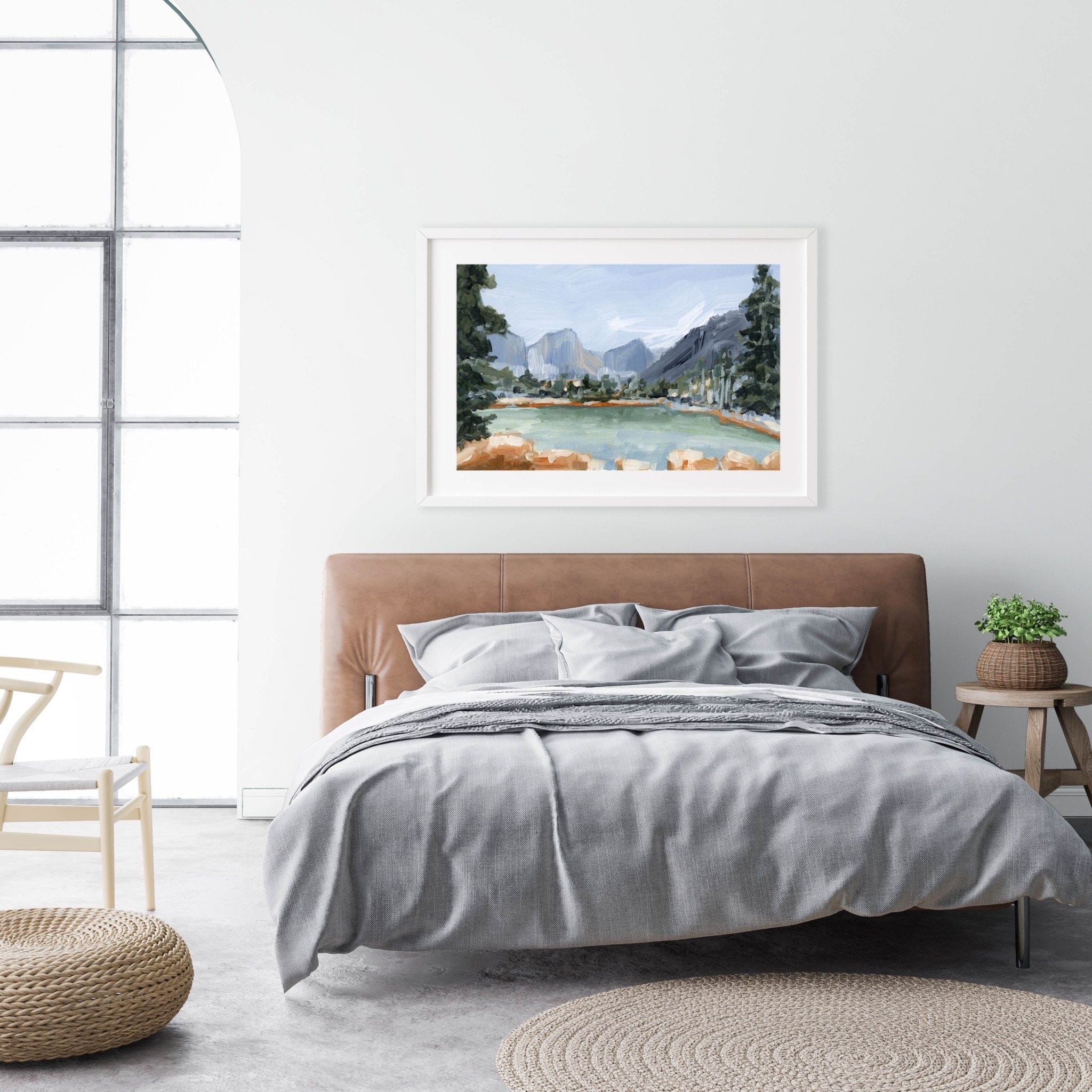 Katie Garrison Art Print "Delta Lake" Art Print