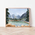 Katie Garrison Art Print "Delta Lake" Art Print