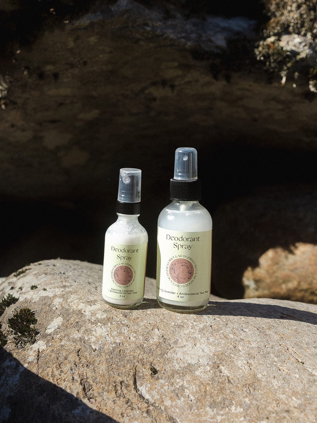 Circular Bodies 2 oz spray cap (travel size) Spray Deodorant - Baking Soda Free