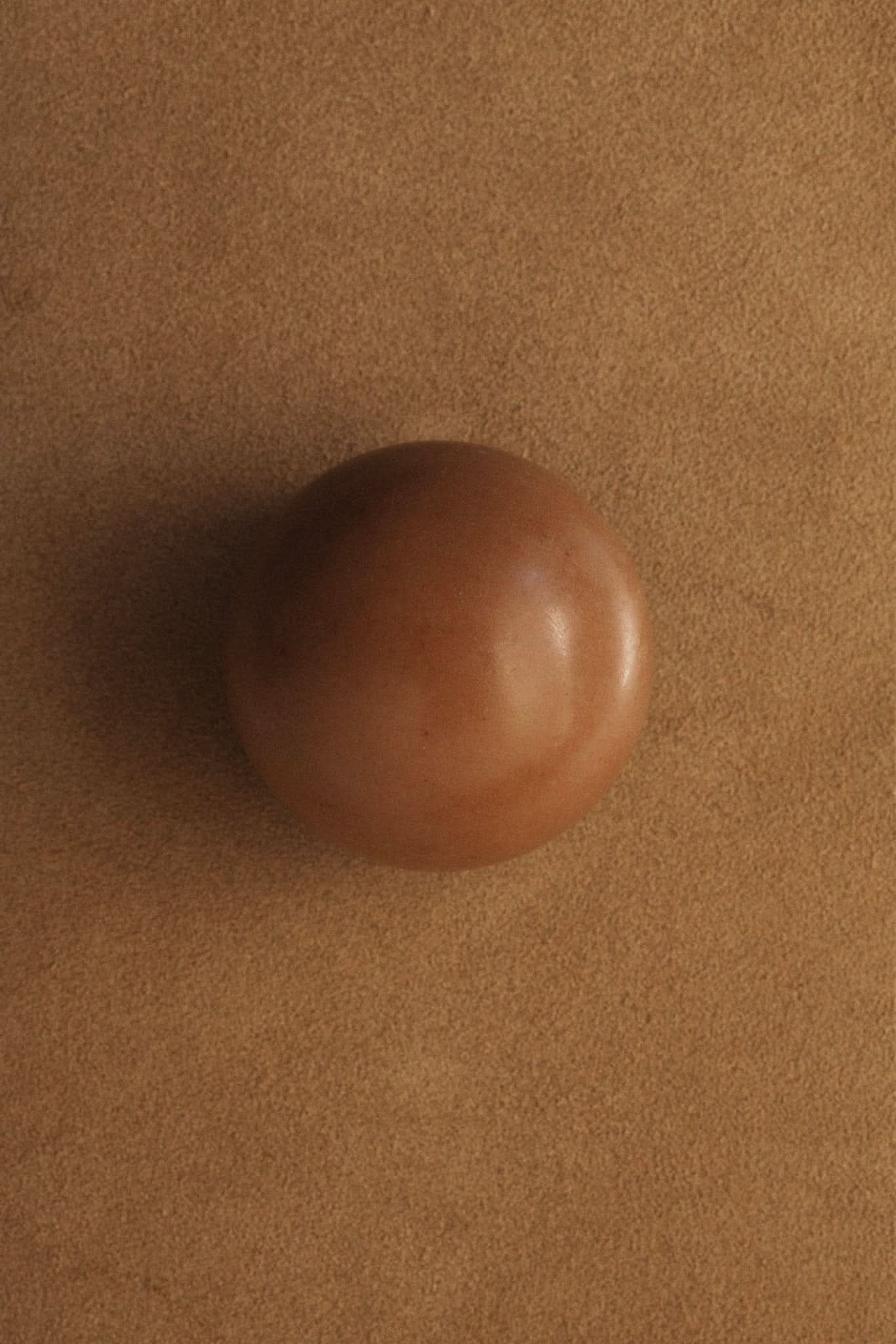 Summer Solace Tallow Tallow Soap Desert Rose – Red Clay Sphere Soap | Floral &amp; Cacao Butter Infusion