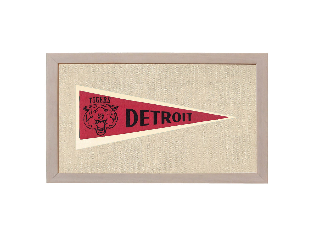 Vintage Detroit Tigers Pennant