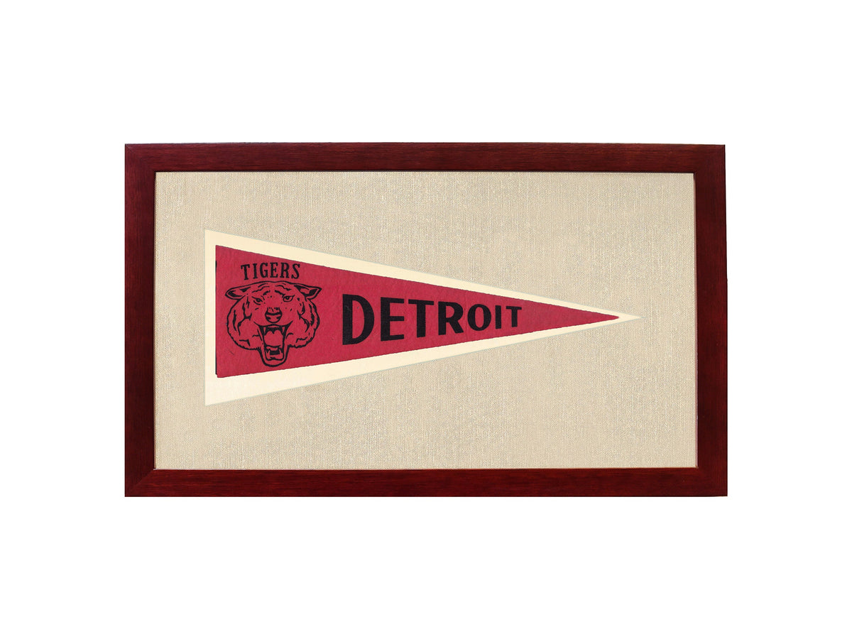 Vintage Detroit Tigers Pennant