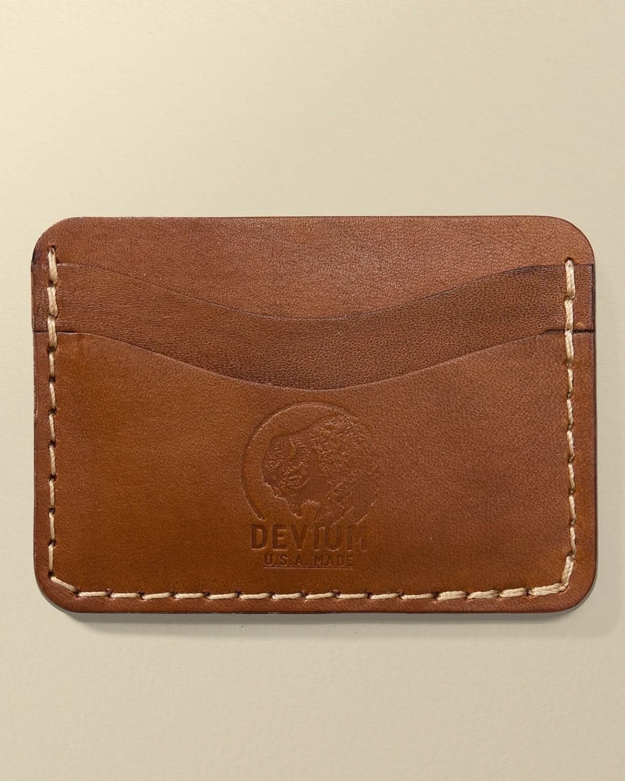 Devium Hats Walnut Devium x Dark Forest Drover Wallet