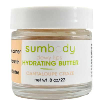 Sumbody Skincare Dewy Lips - Cantaloupe Whipped Lips - Lip Plumping &amp; Hydrating Serum