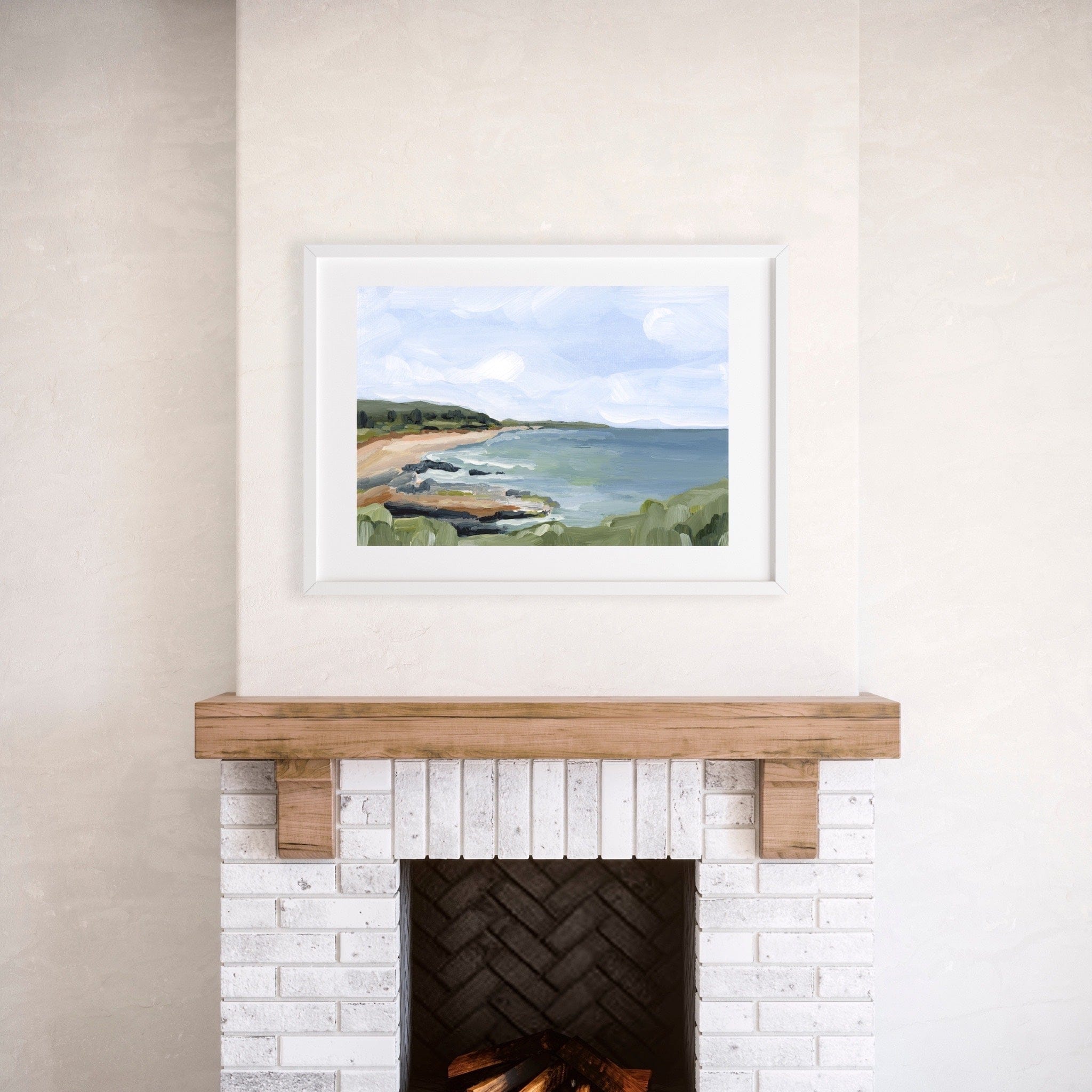 Katie Garrison Art Print "Diamond Head I" Art Print