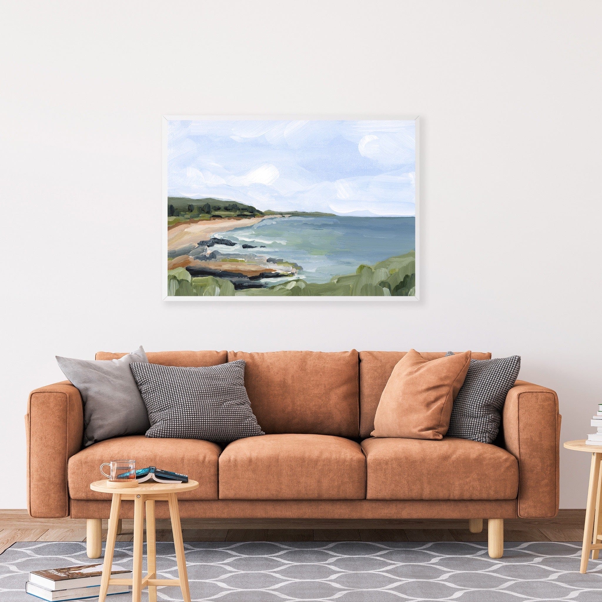 Katie Garrison Art Print "Diamond Head I" Art Print
