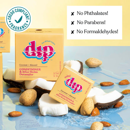 Dip Conditioner Bar &amp; After Swim Detangler - Coconut &amp; Almond