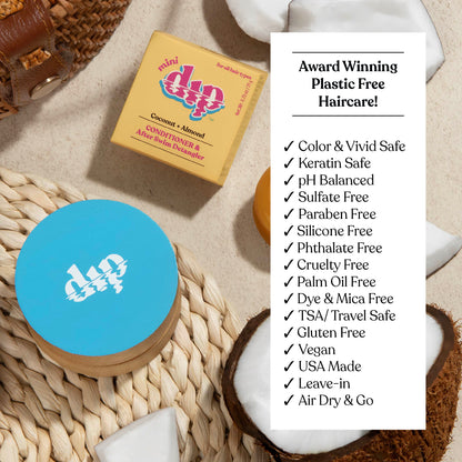 Mini Dip Conditioner &amp; After Swim Detangler - Coconut &amp; Almond