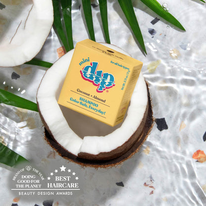 Mini Dip Shampoo Bar: Color Safe, Everyday - Coconut &amp; Almond
