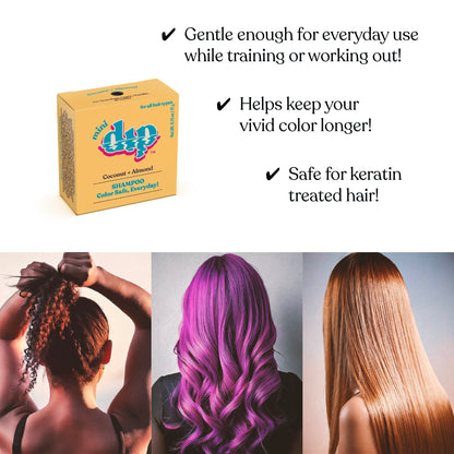 Mini Dip Shampoo Bar: Color Safe, Everyday - Coconut &amp; Almond