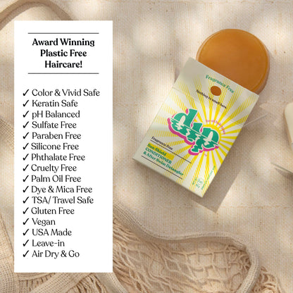 Dip Sun Shield: Conditioner Bar &amp; After Swim Detangler