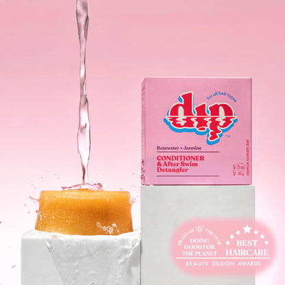 Dip Conditioner Bar &amp; After Swim Detangler - Rosewater &amp; Jasmine