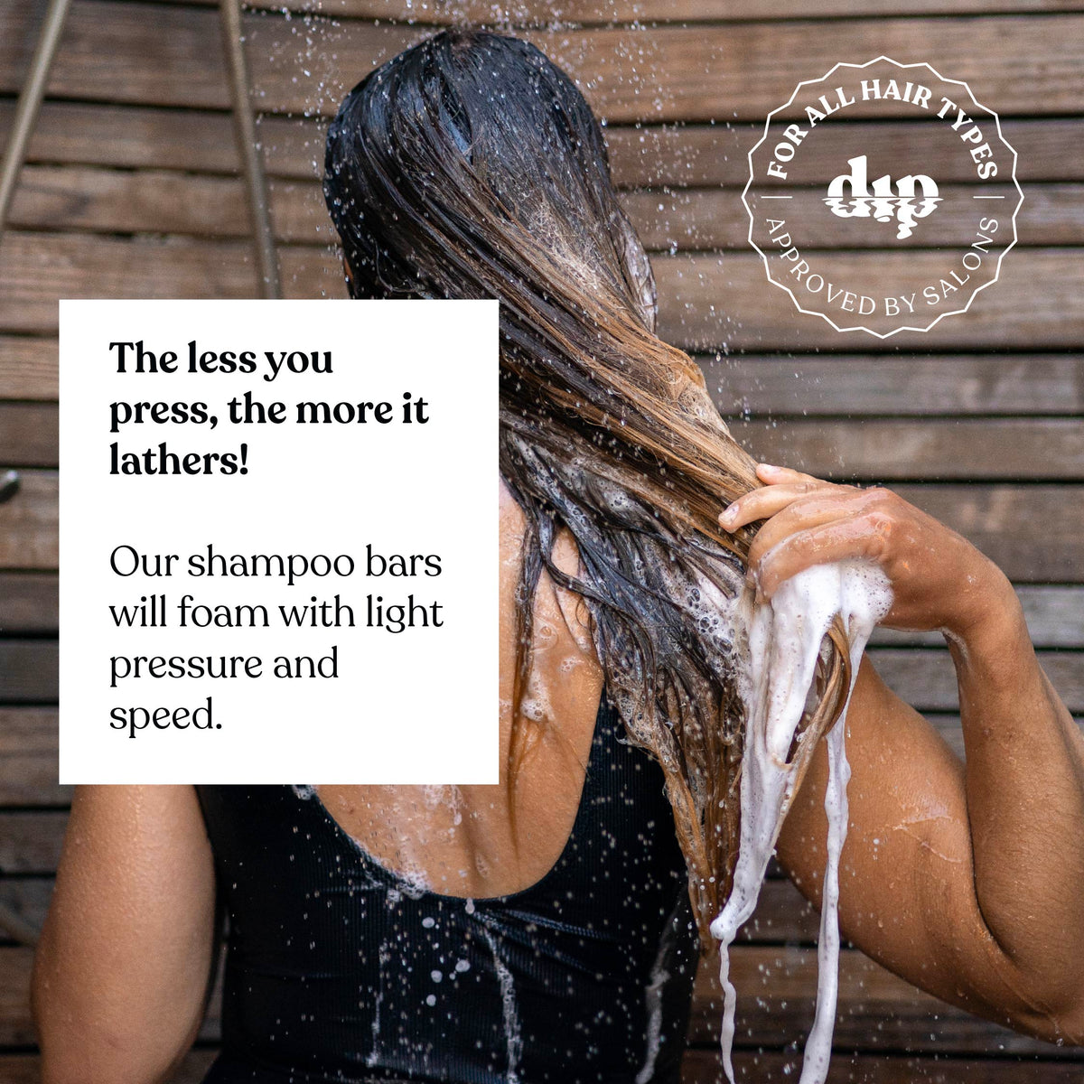 Dip Shampoo Bar: Color Safe, Everyday - Wild Sage &amp; Vetiver