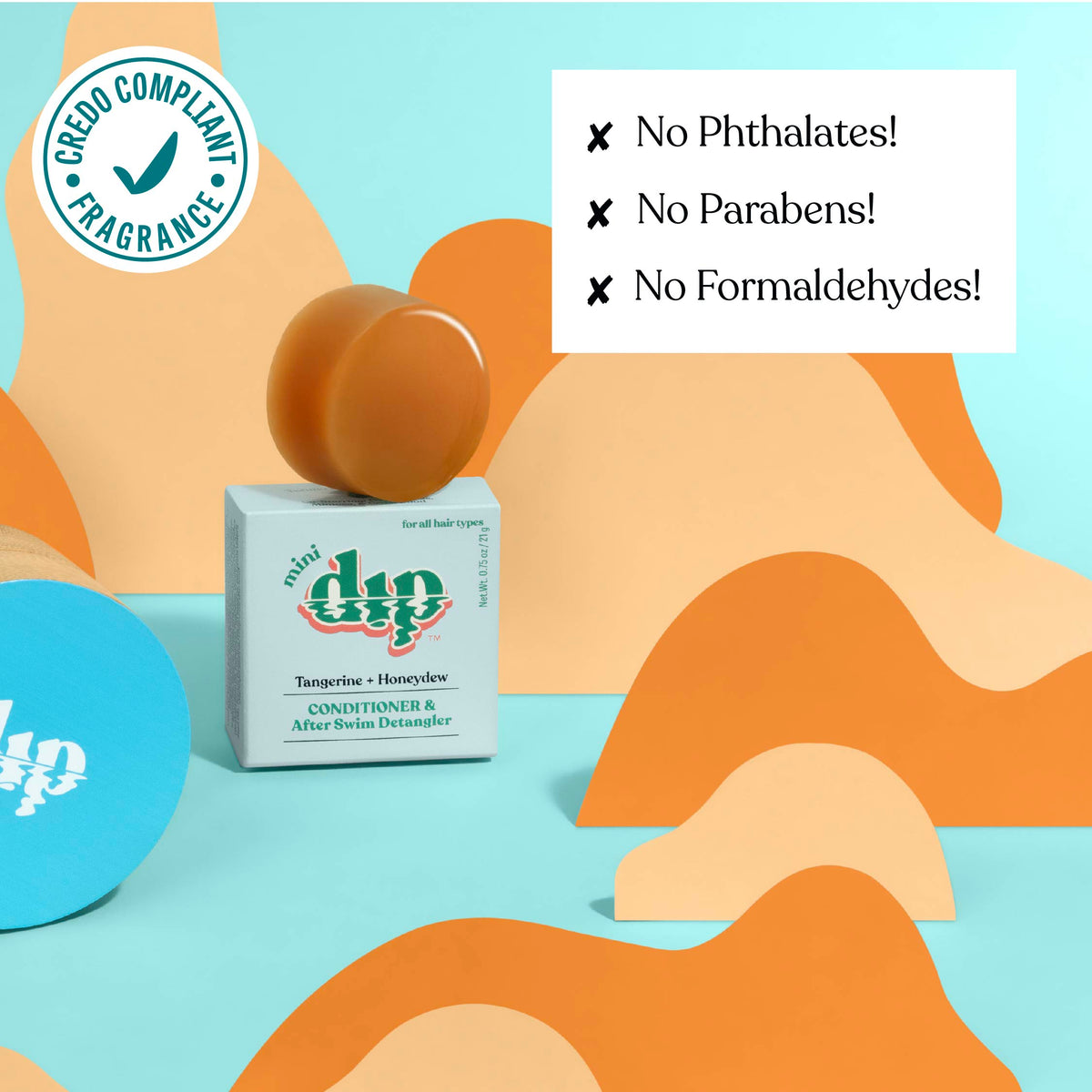 Mini Dip Conditioner &amp; After Swim Detangler - Tangerine &amp; Honeydew