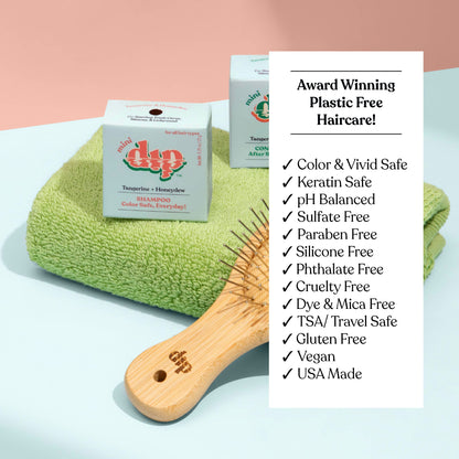 Mini Dip Shampoo Bar: Color Safe, Everyday - Tangerine &amp; Honeydew