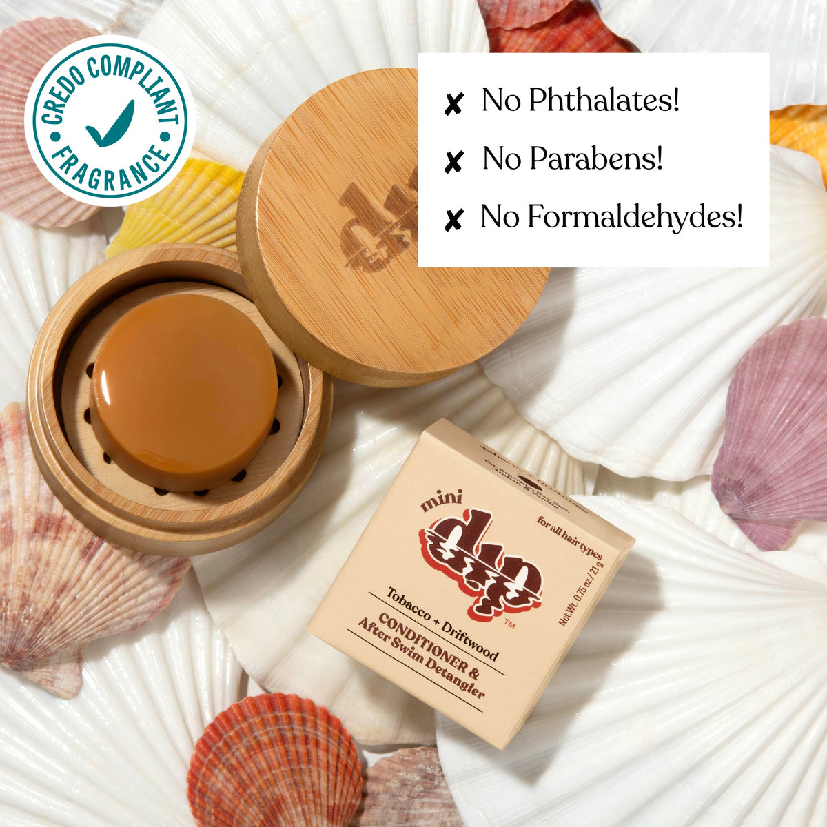 Mini Dip Conditioner &amp; After Swim Detangler - Tobacco &amp; Driftwood