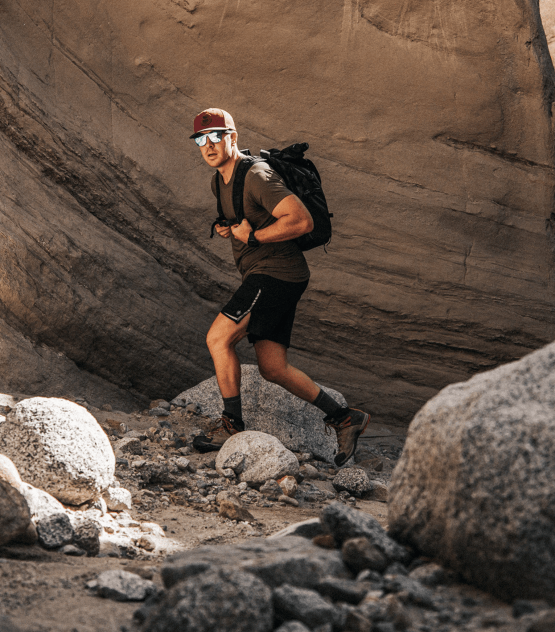 Bamtech Shorts Dominate Training Shorts - Stone
