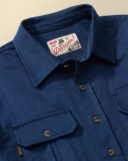 Devium Shirts Draftsman Twill Slub Overshirt