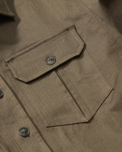 Draftsman Twill Slub Overshirt