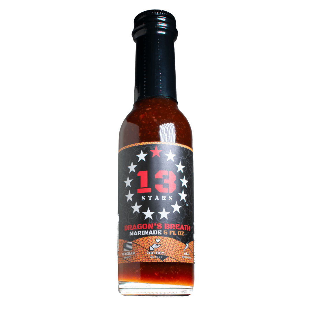 13 Stars Hot Sauce Hot Sauce 5oz 13 Stars Hot Sauce Dragon&