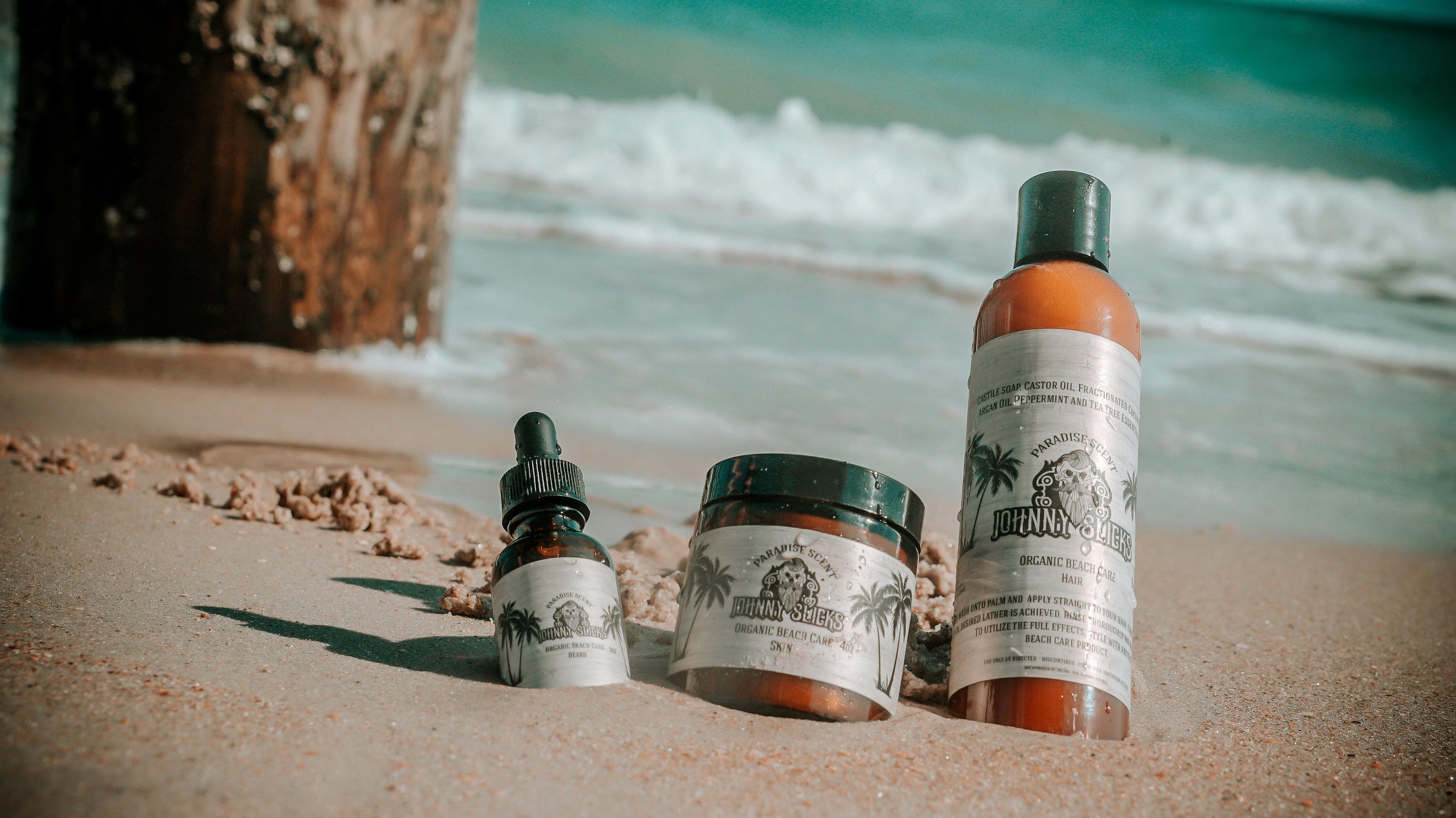 Johnny Slicks Skin Care Beach Care Set Beach Care Set