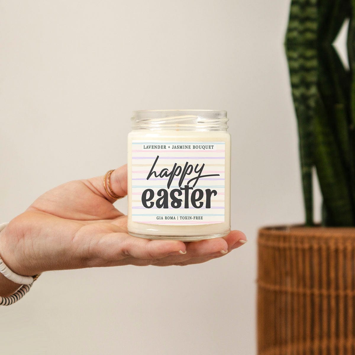 Gia Roma Candle Lavender + Jasmine Bouquet