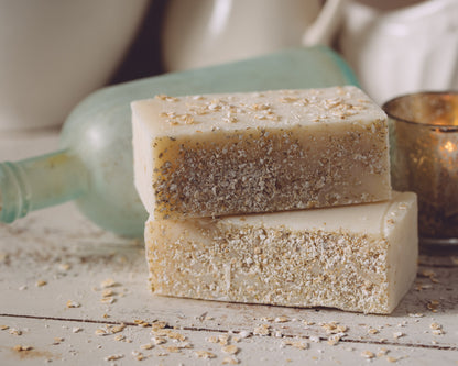 Unscented Flaxseed &amp; Oatmeal Soap Bar