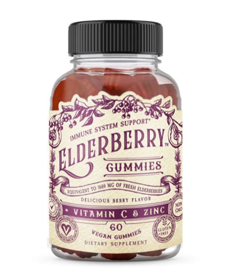 Elderberry Gummies + Vitamin C &amp; Zinc