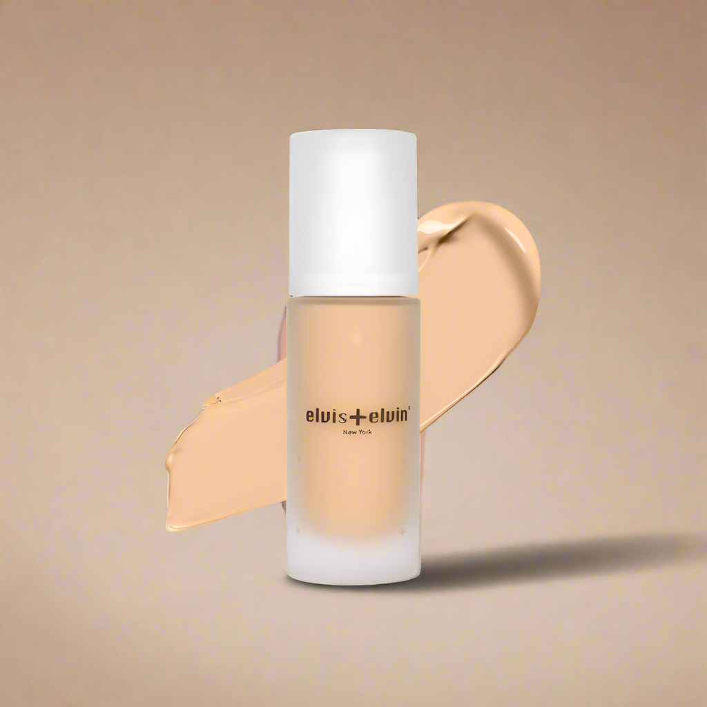 elvis+elvin Floral Brightening Anti-Pollution Foundation - elvis+elvin