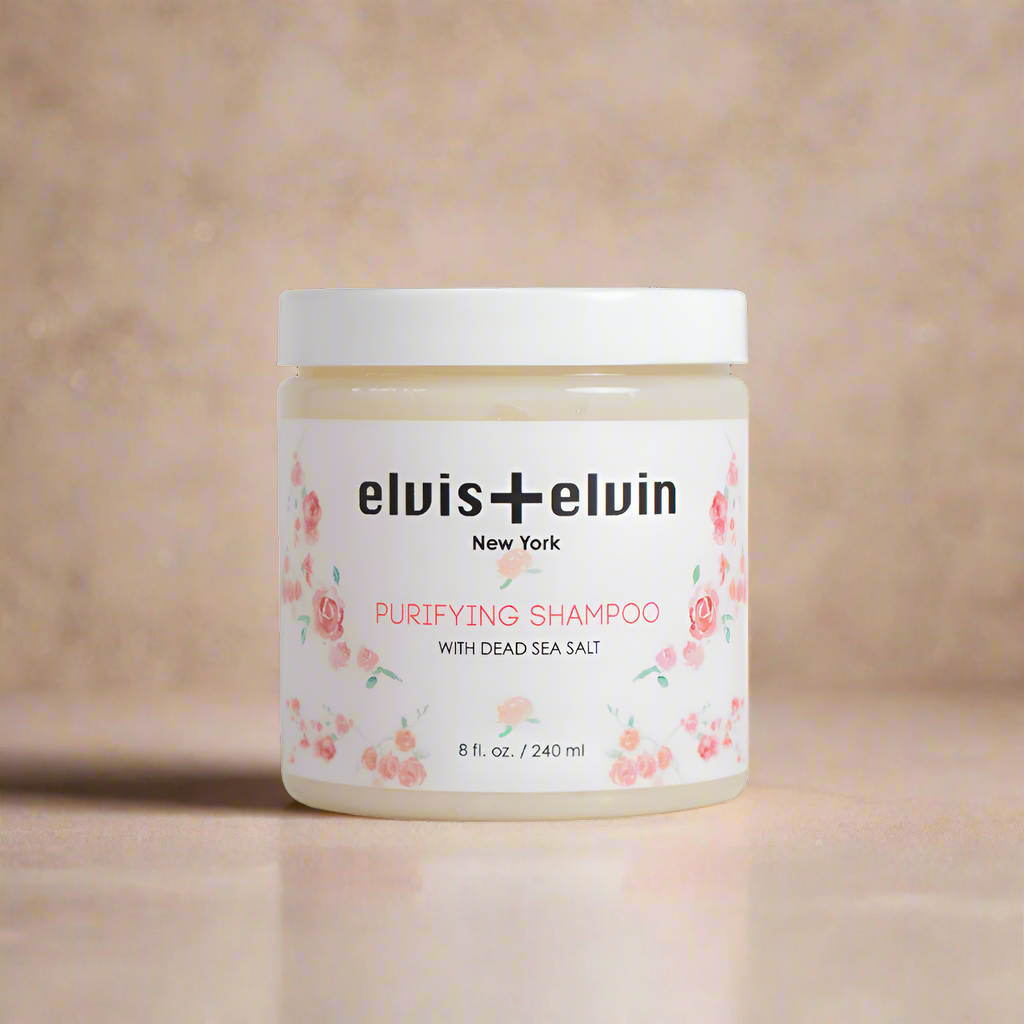 elvis+elvin Purifying Shampoo with Dead Sea Salt - elvis+elvin
