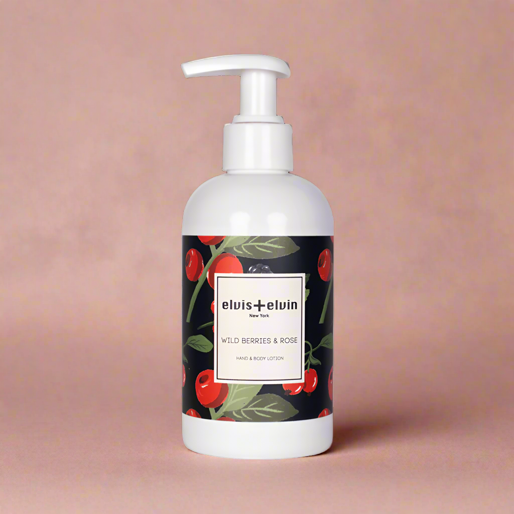 elvis+elvin Wild Berries &amp; Rose Hand &amp; Body Lotion - elvis+elvin