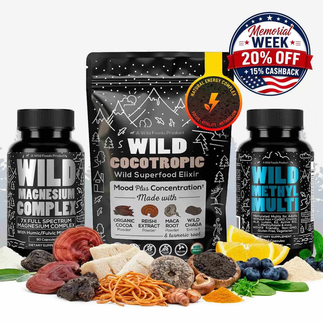 Wild Foods Energy Stack