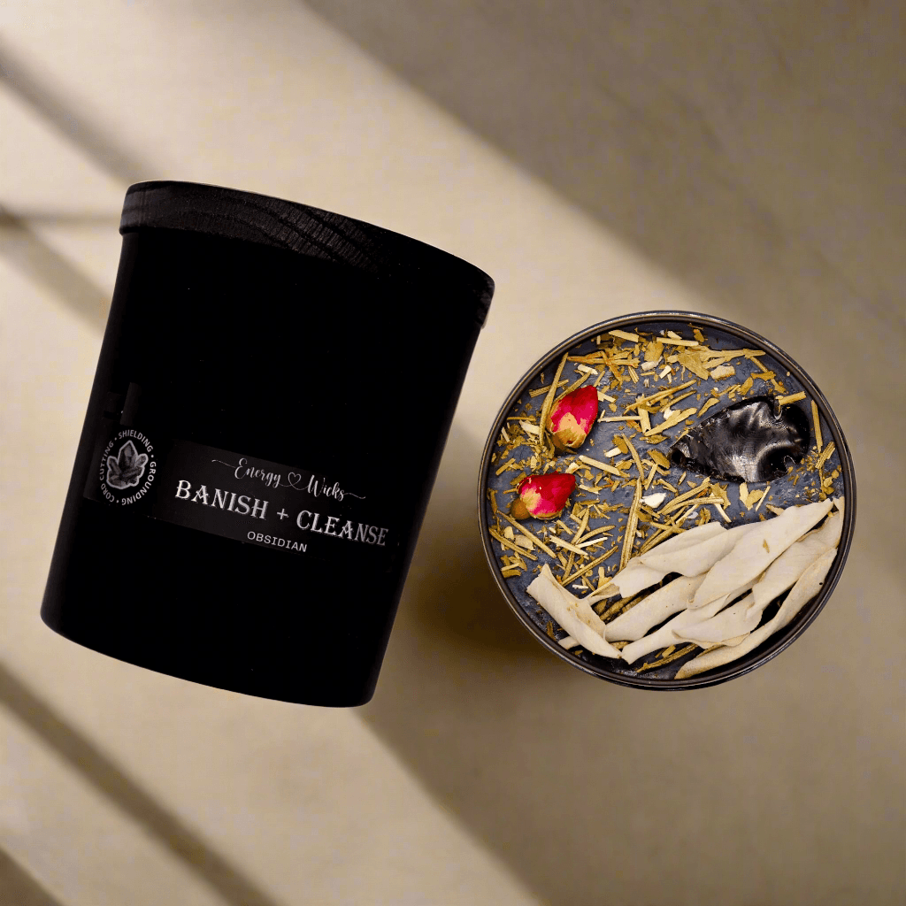 Banish + Cleanse Candle - My American Goods