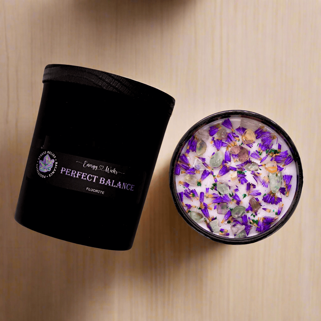 Perfect Balance Crystal Candle - My American Goods