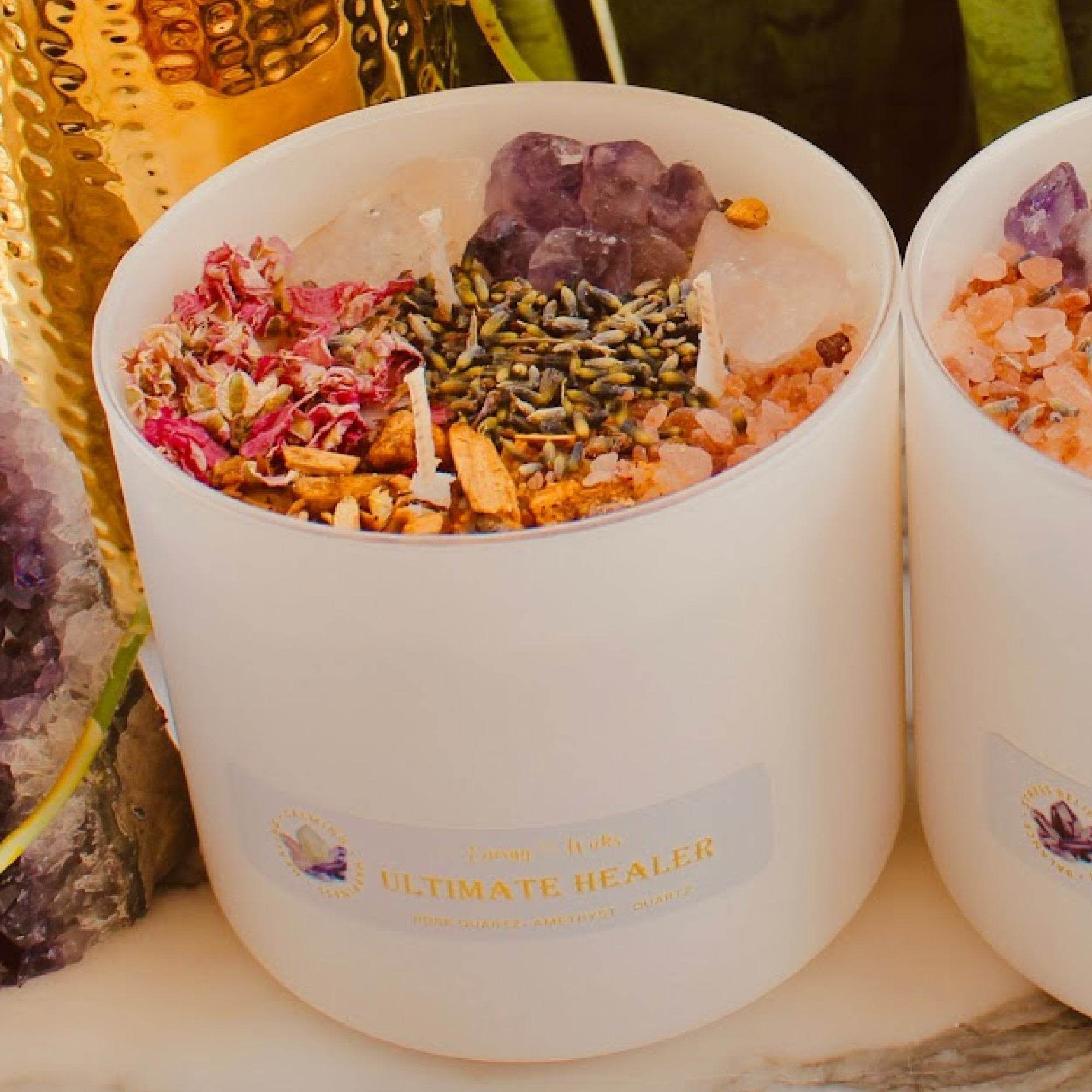 Ultimate Healer Crystal Candle - My American Goods