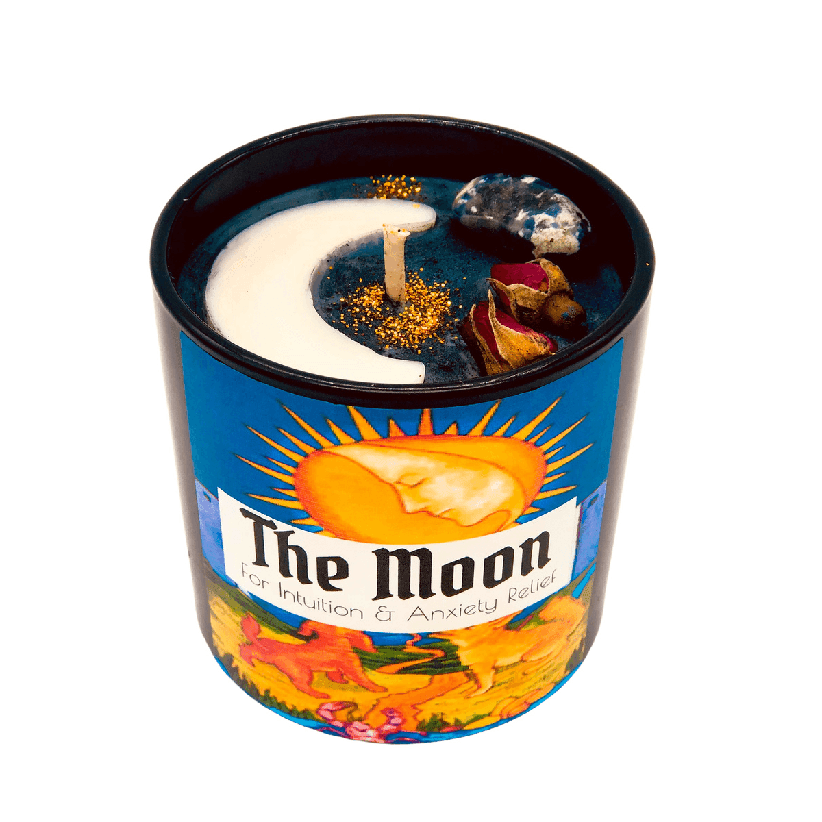 The Moon Tarot Candle - My American Goods
