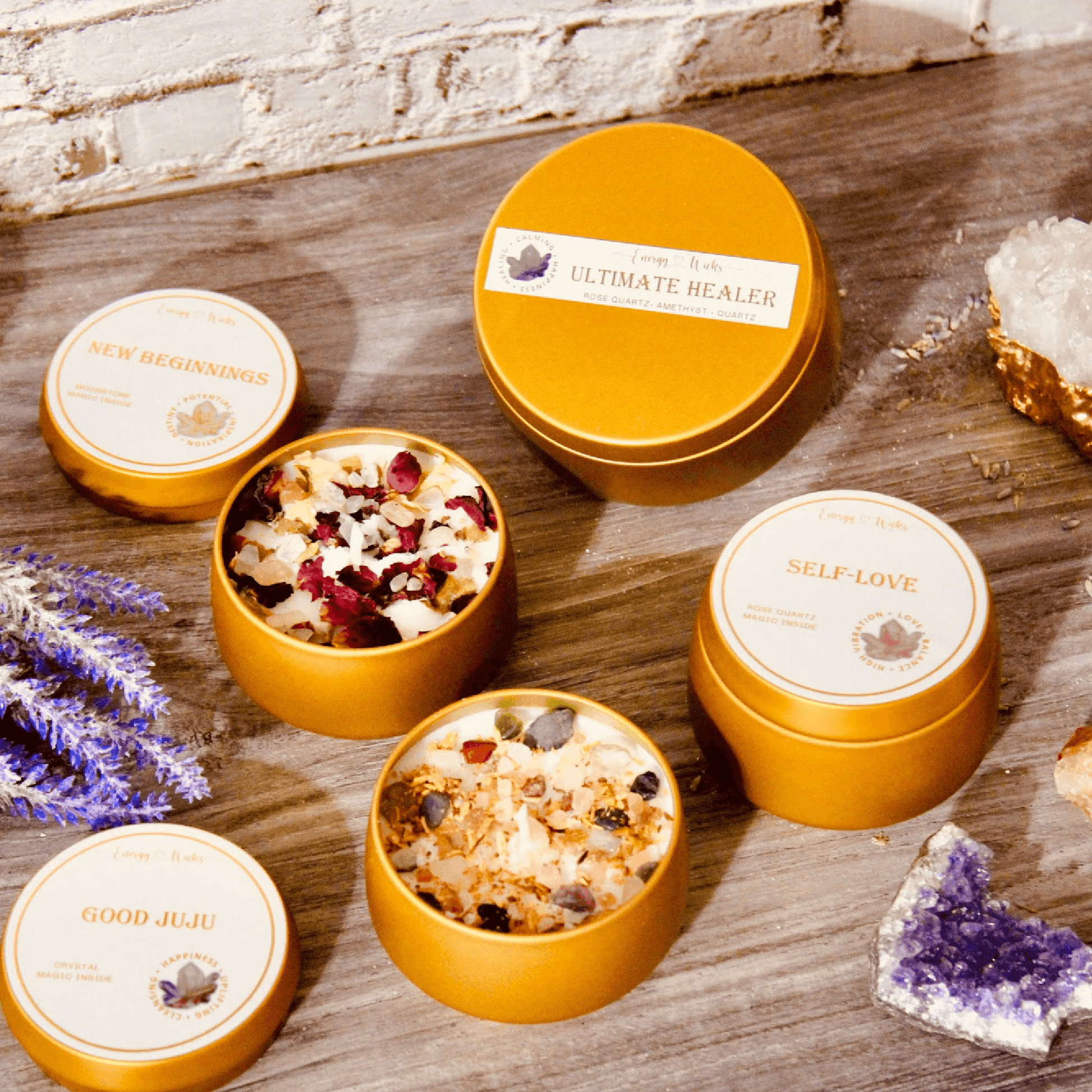 New Beginnings Intention Candle - My American Goods