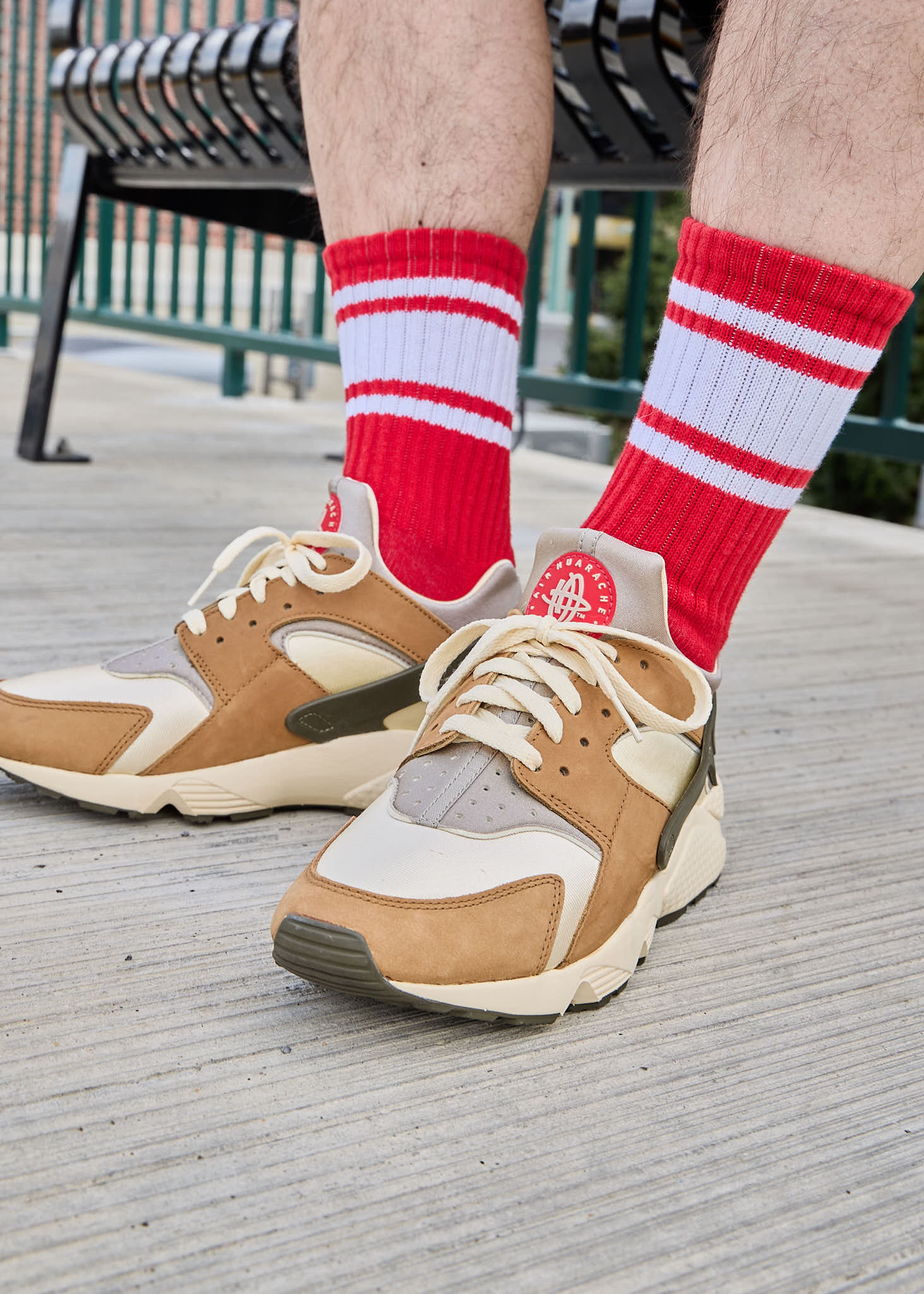 American Trench Socks The Retro Supporter Stripe